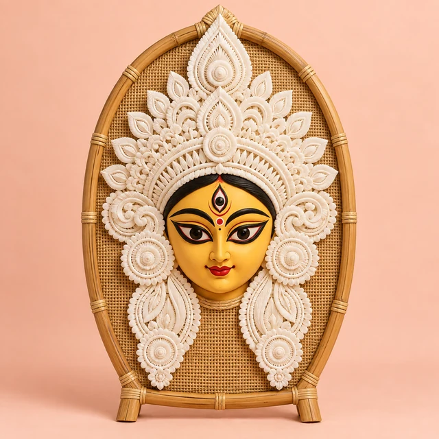 Jute Durga Wall Decor